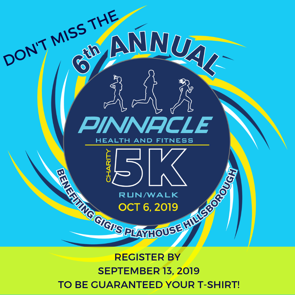 Pinnacle Health and Fitness to host 6th Annual 5K Run, Walk, Dash for Down Syndrome and Post-Race Party
