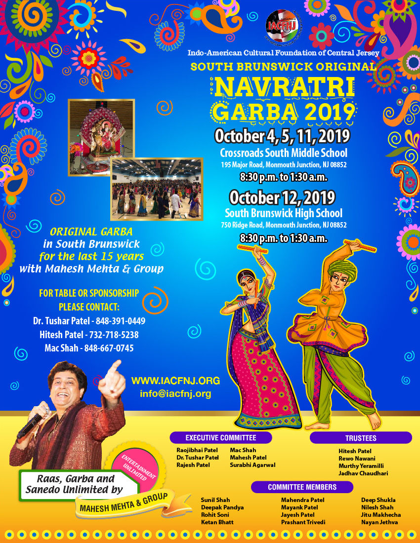 IACFNJ - South Brunswick Garba
