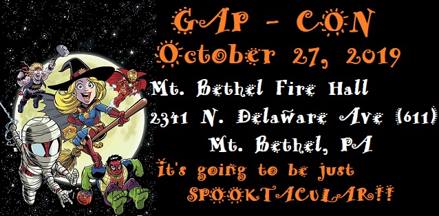 Gap Con! Halloween Comic Book Expo