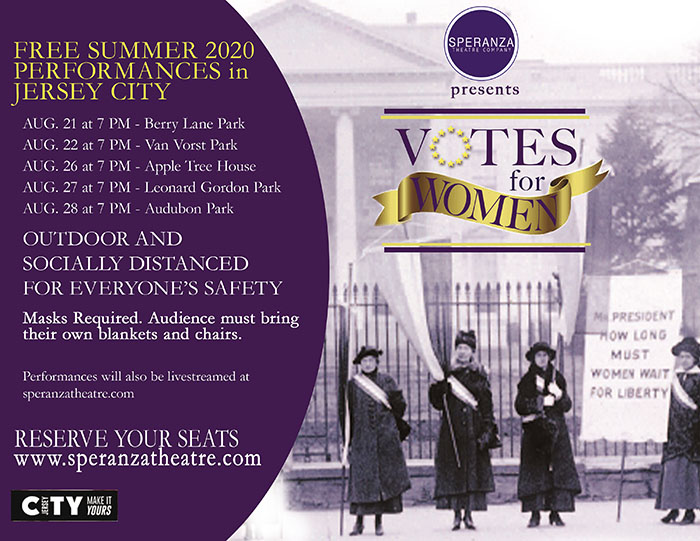 Votes for Women at Berry Lane Park