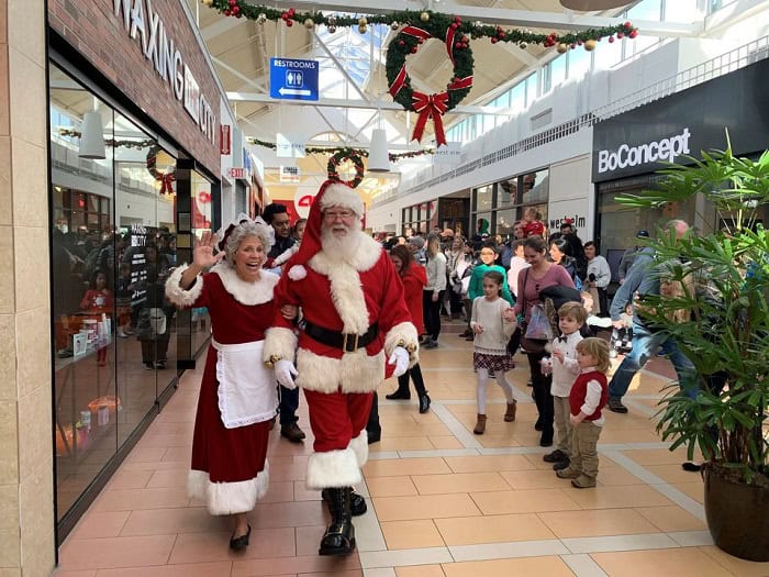 Santa Arrival Party at MarketFair