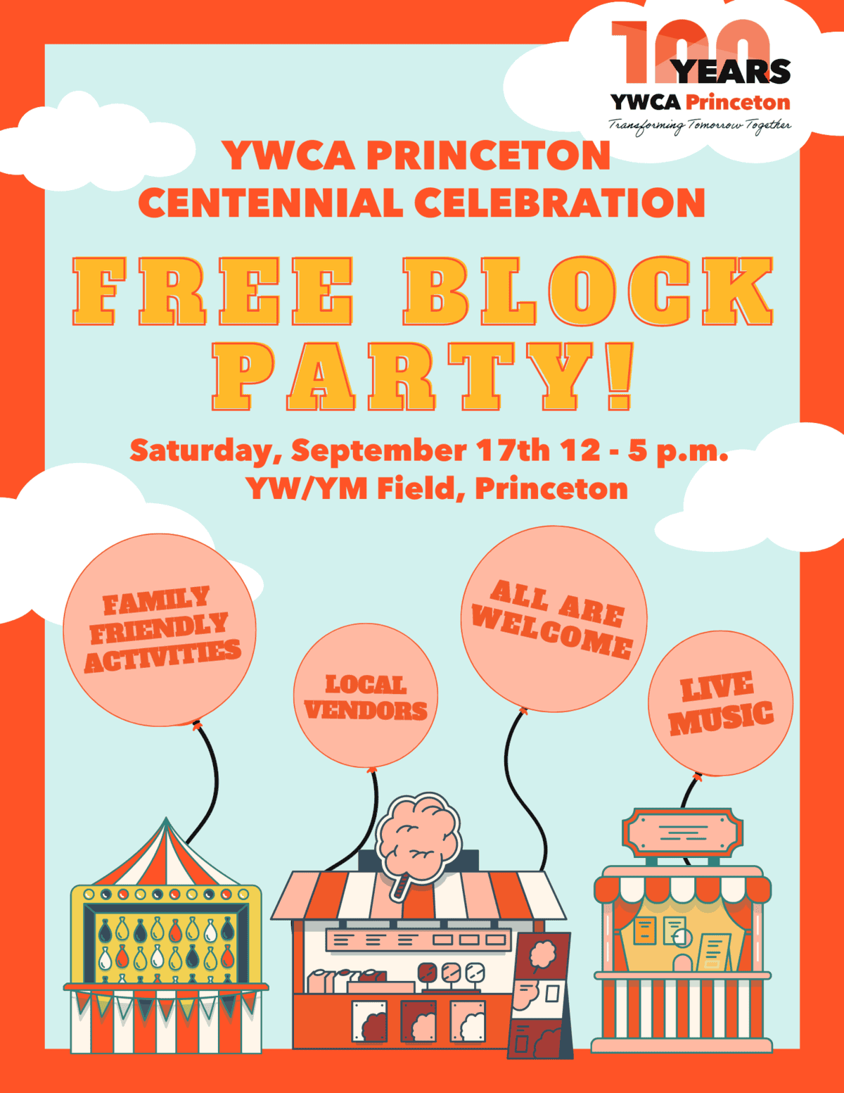 YWCA Princeton’s Centennial Block Party Celebration