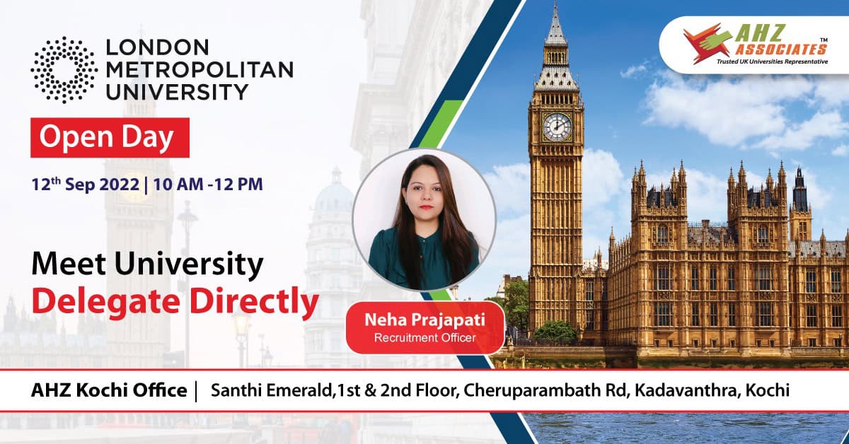 London Metropolitan University Open Day – AHZ Associates Kochi