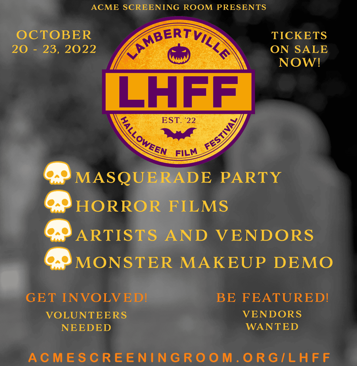 Lambertville Halloween Film Festival