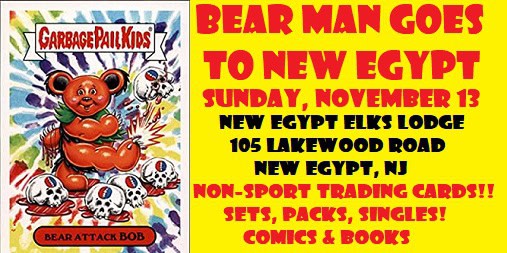 Bear Man at New Egypt Comic Book Show