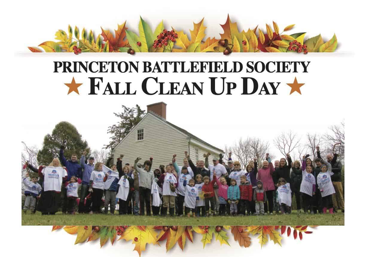 Princeton Battlefield Society Fall Clean Up Day