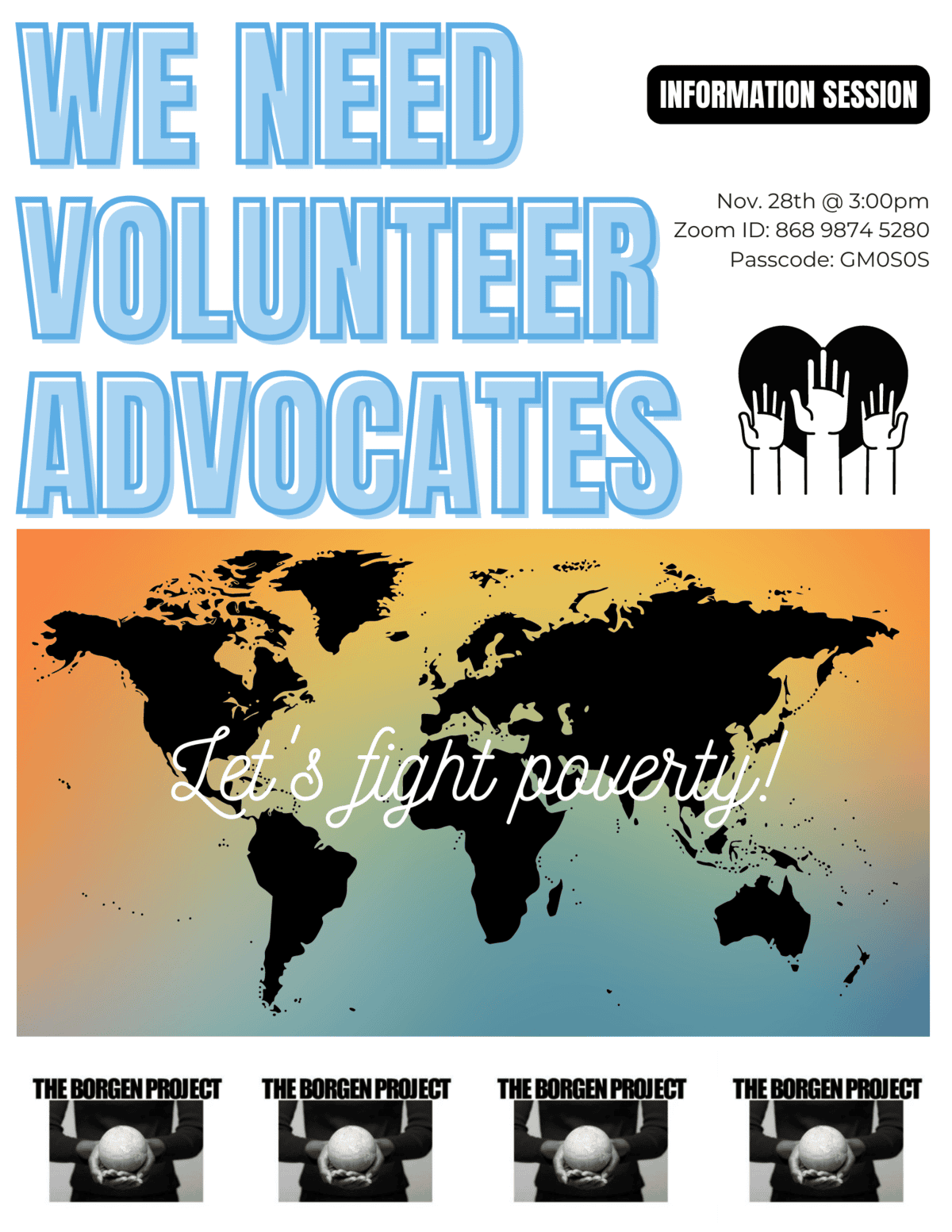 Borgen Project Volunteer Information Session
