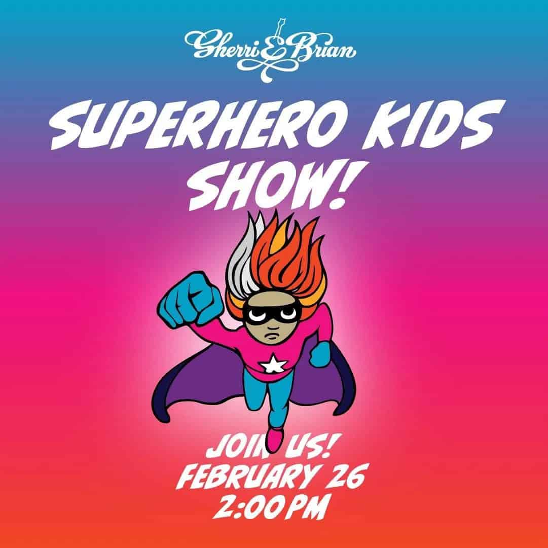 Sherri & Brian in "Super Hero Kids Show"
