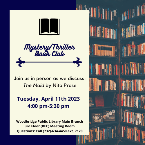 Mystery/Thriller Book Club