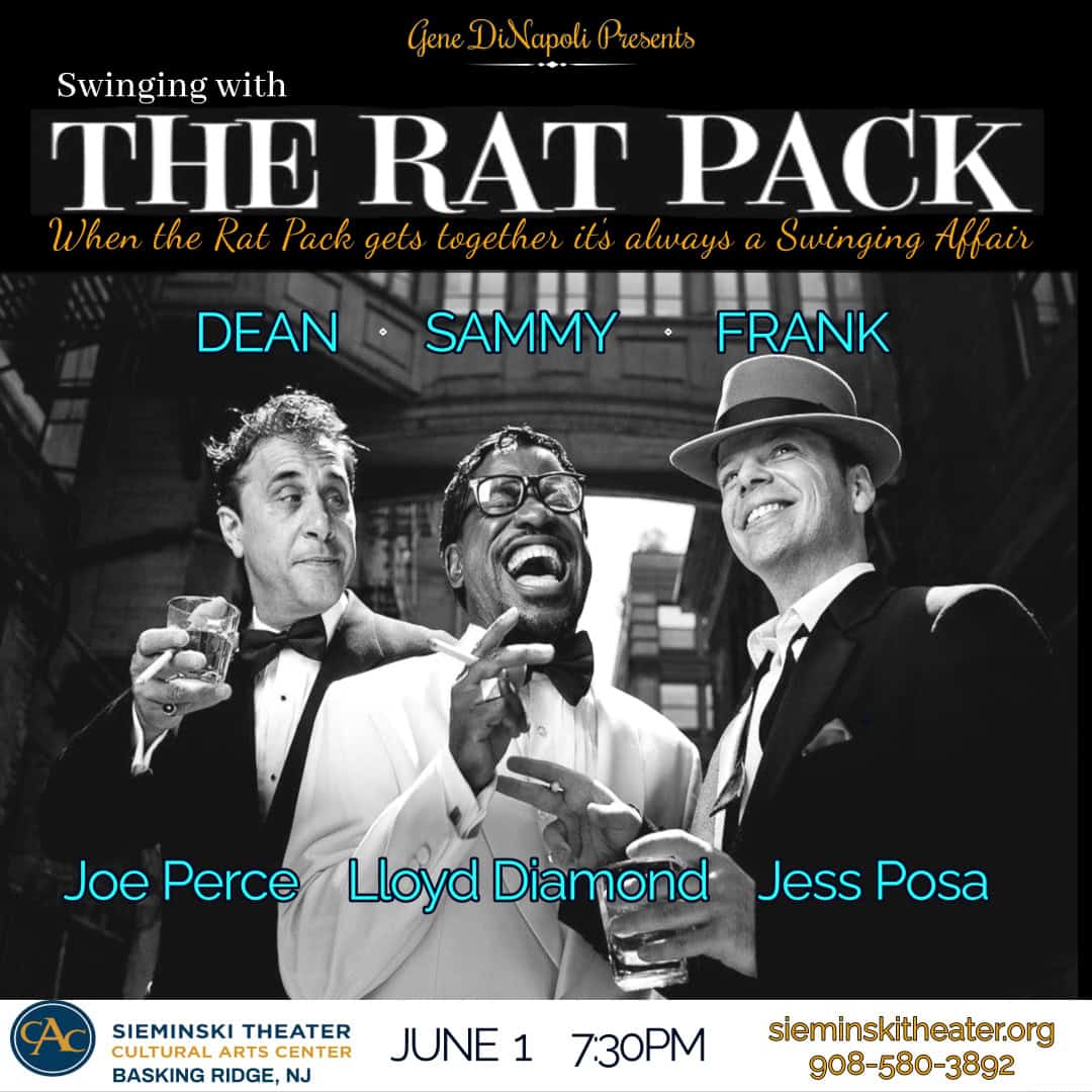 SWINGING WITH THE RAT PACK at THE SIEMINSKI THEATER