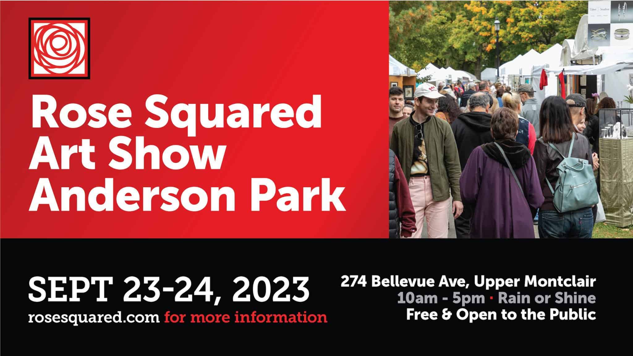 39th Rose Squared Art Show Anderson Park