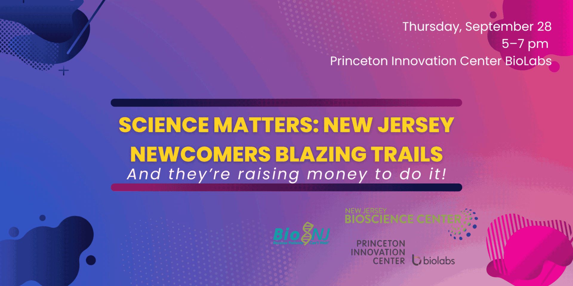 Science Matters: New Jersey Newcomers Blazing New Trails — and they’re raising money to do it!