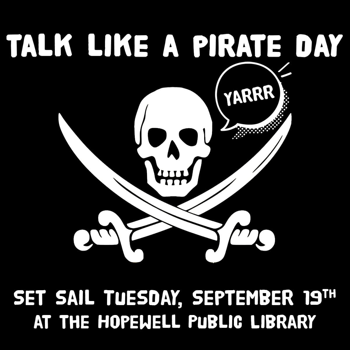 Talk Like a Pirate Day