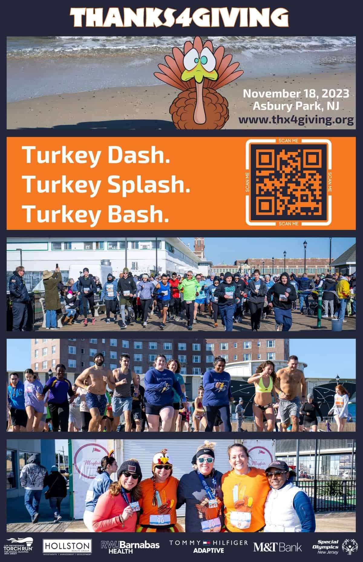 2023 Thanks4Giving – Turkey Dash 5K & Splash