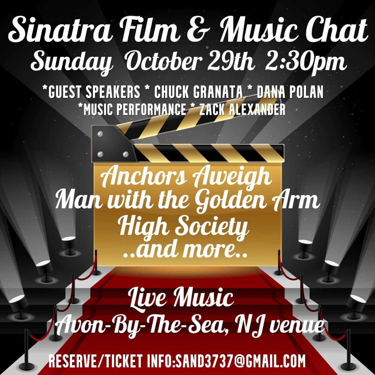 Sinatra Music & Film Event!
