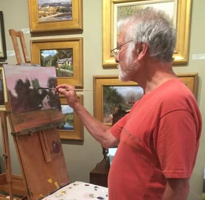 Pop Up Art Show Opening featuring Master Acrylic Artist, Joseph Orr