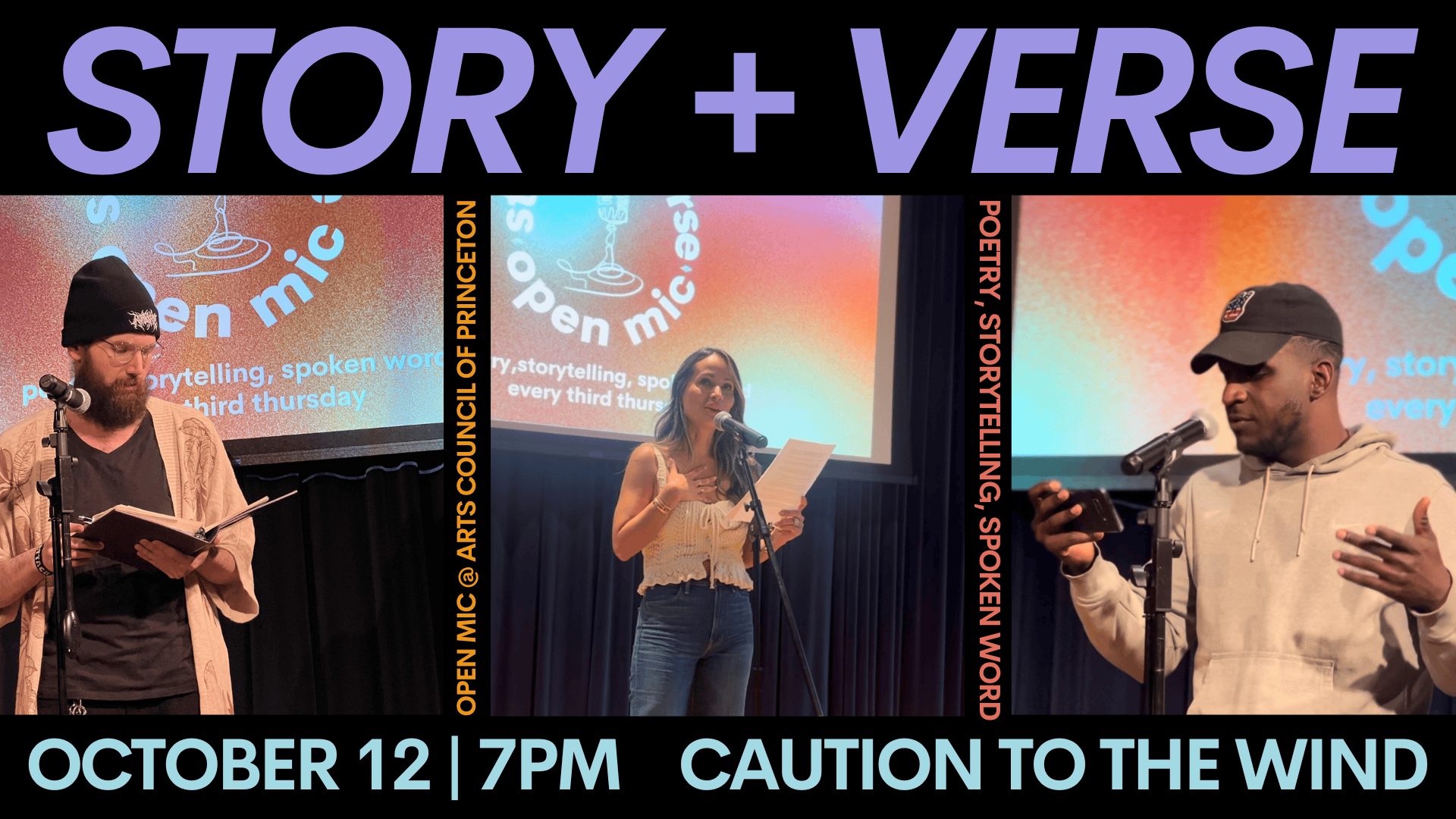Story & Verse: A Storytelling, Poetic, and Spoken Word Open Mic