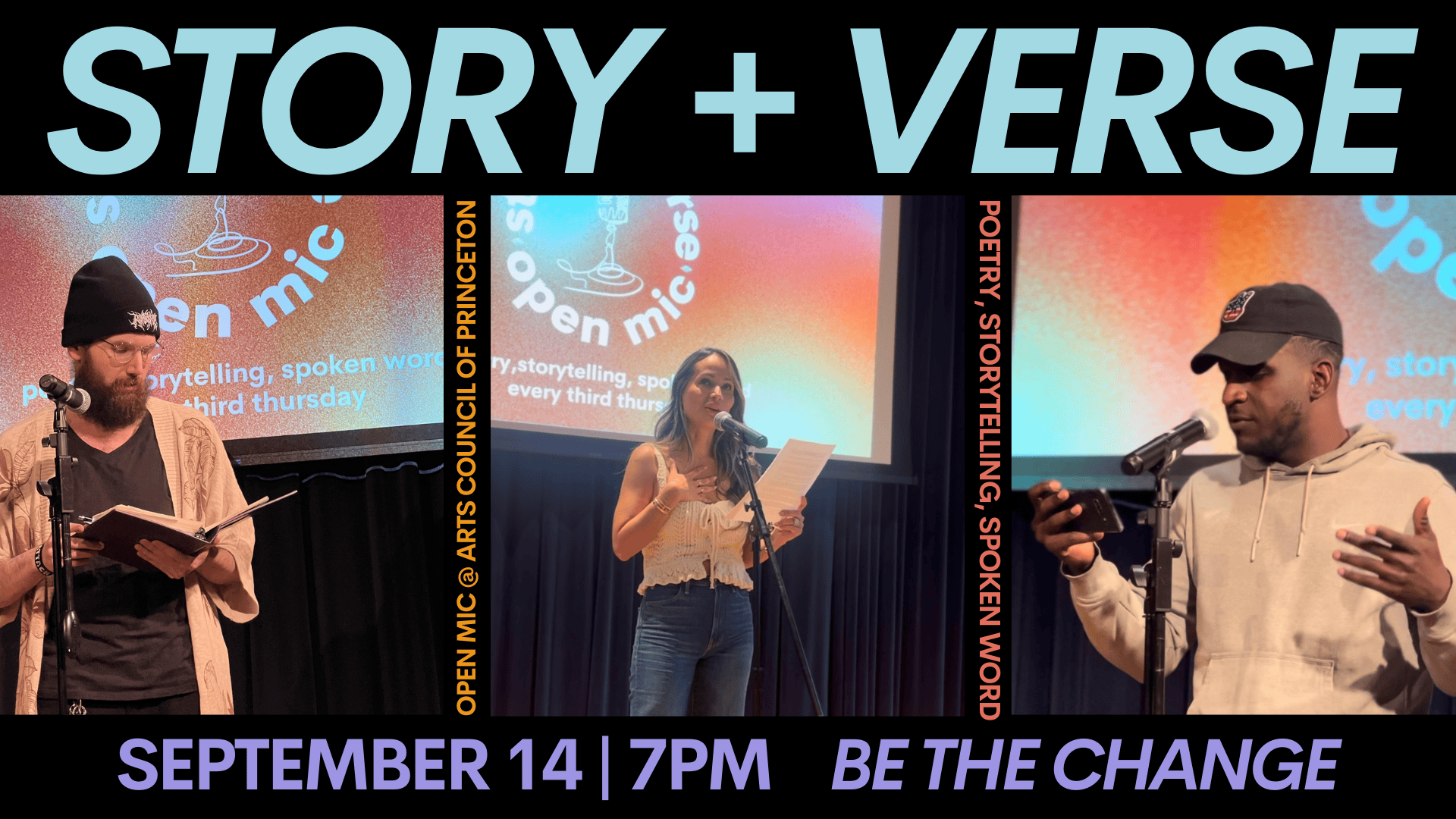 Story & Verse: A Storytelling, Poetic, and Spoken Word Open Mic