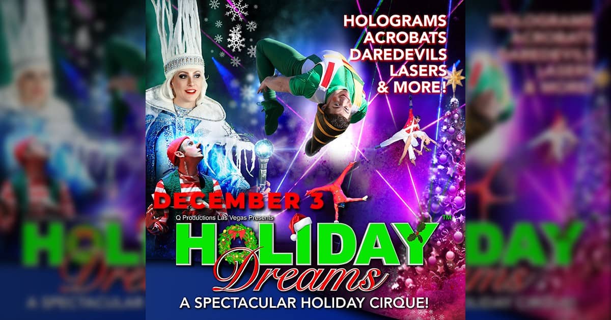 Holiday Dreams Cirque at Carteret PAC