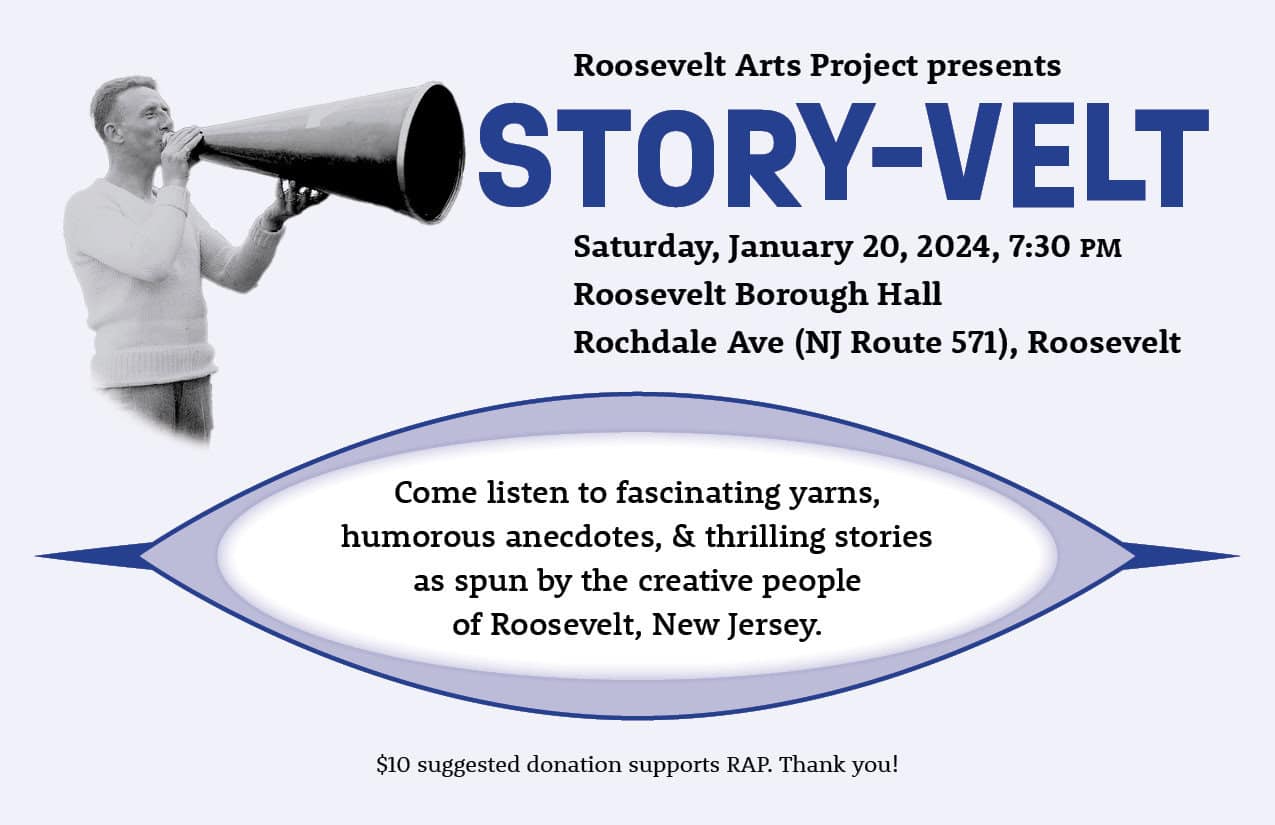 Roosevelt Arts Project's "Story-Velt"