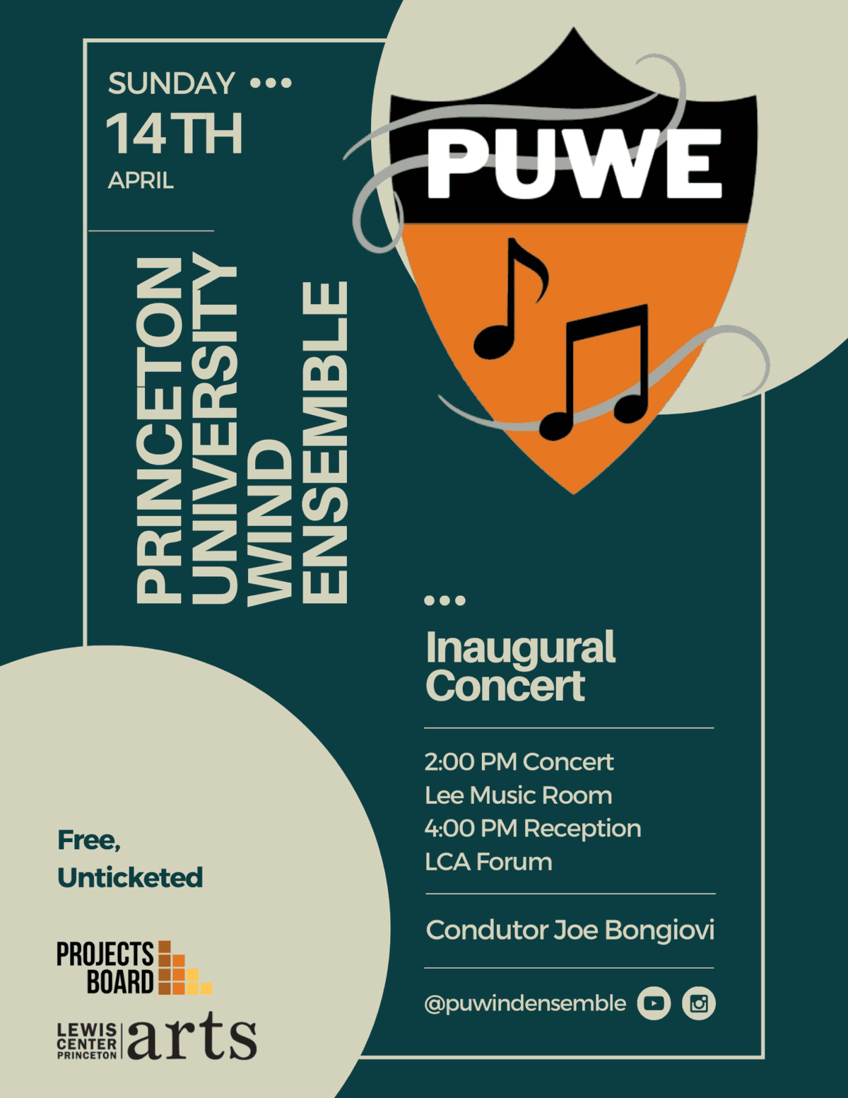 Princeton University Wind Ensemble Inaugural Concert