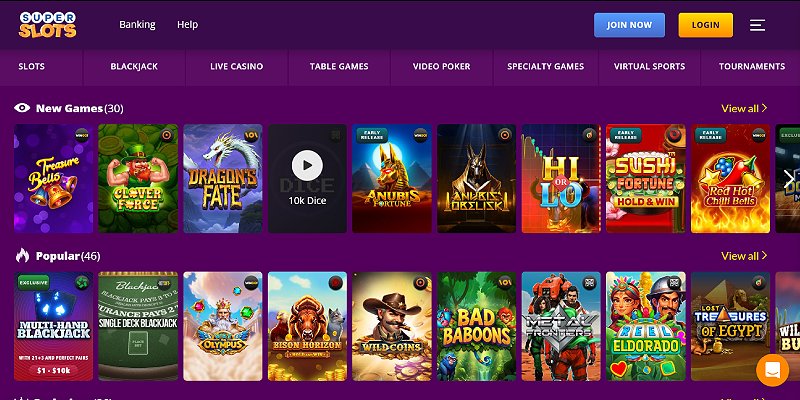 Super Slots Casino US