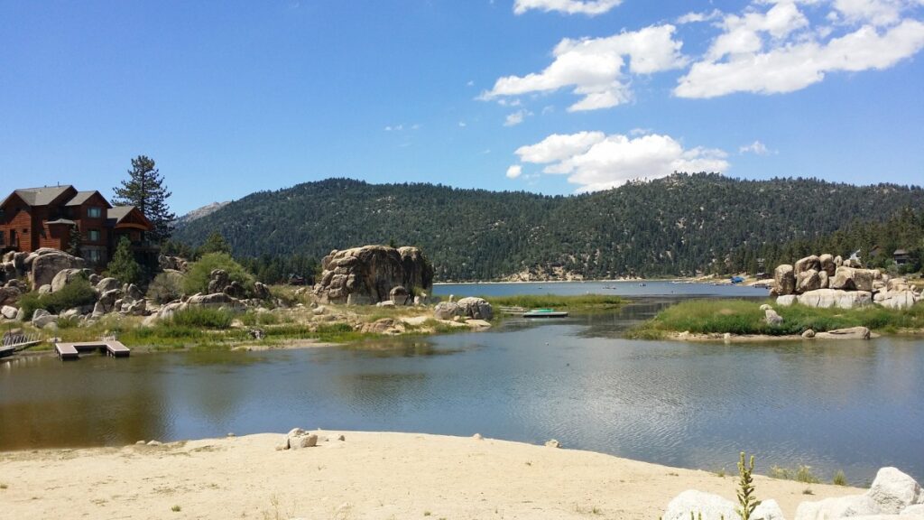 Skyview of the Big Bear Lake