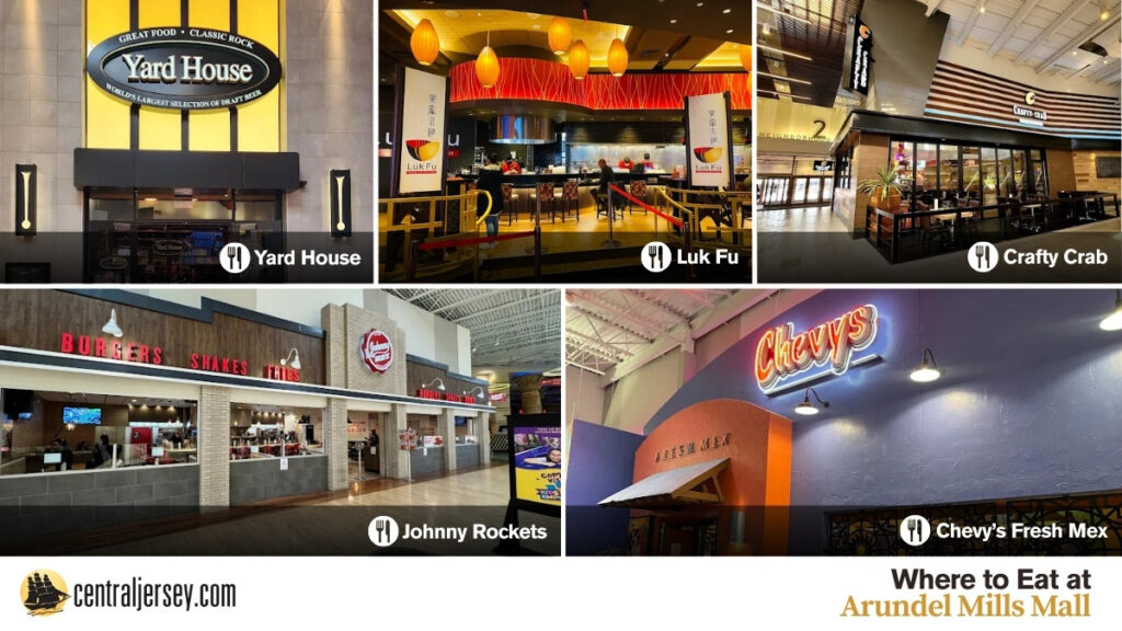 Where to Eat at Arundel Mills Mall