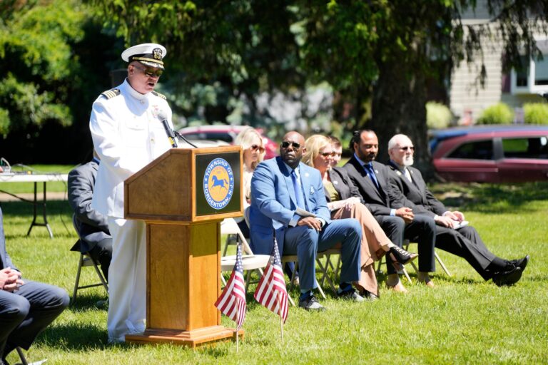 Memorial Day ceremony in Bordentown Township