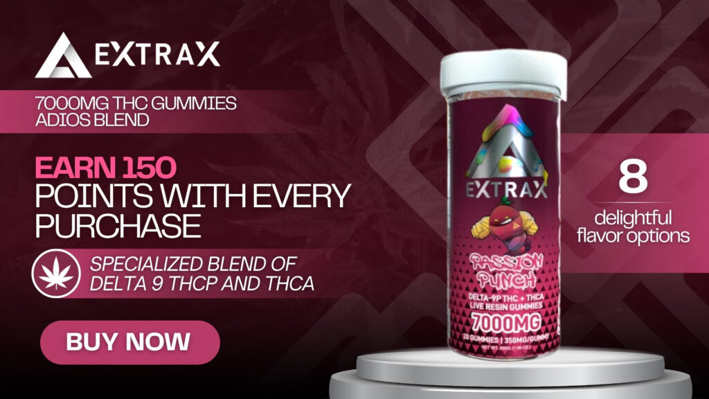 7000mg THC Gummies _ Adios Blend - Delta Extrax