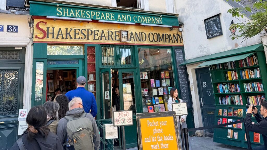 Shakespeare and Company Bookstore
