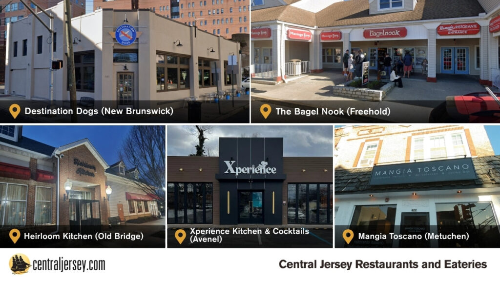 Central Jersey Restaurants and Eateries