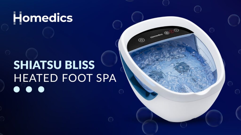 HoMedics Shiatsu Bliss Heated Foot Spa