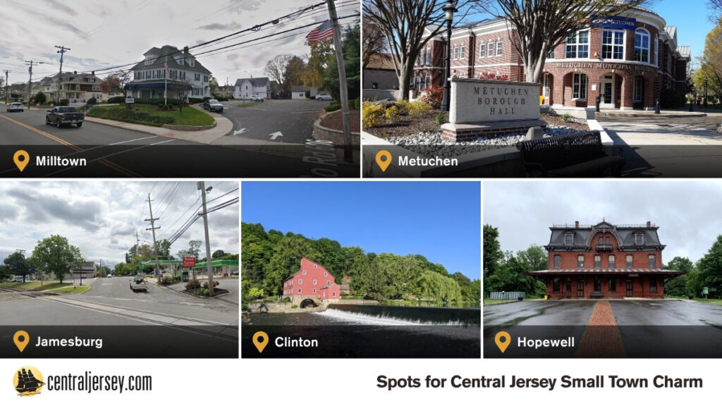 Spots for Central Jersey Small Town Charm