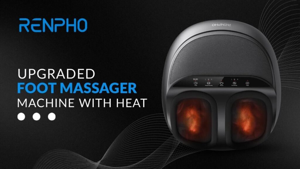 Upgraded RENPHO Foot Massager Machine With Heat