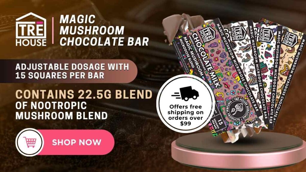 TreHouse Magic Mushroom Chocolate Bar