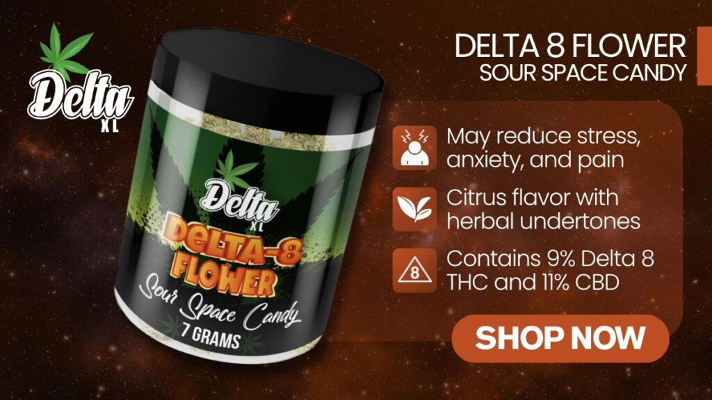 Delta XL Delta 8 Flower (Sour Space Candy)